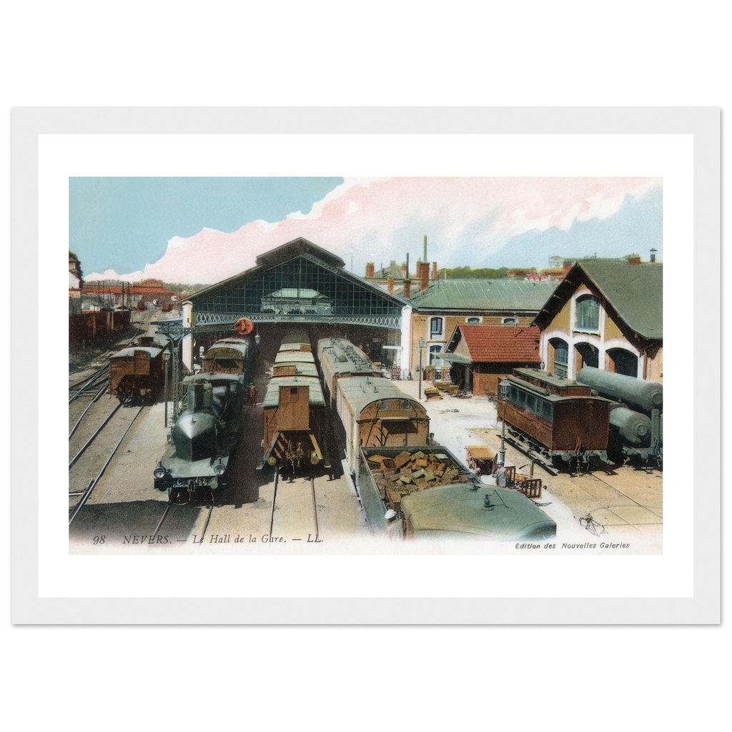 Nevers - le Hall de la Gare