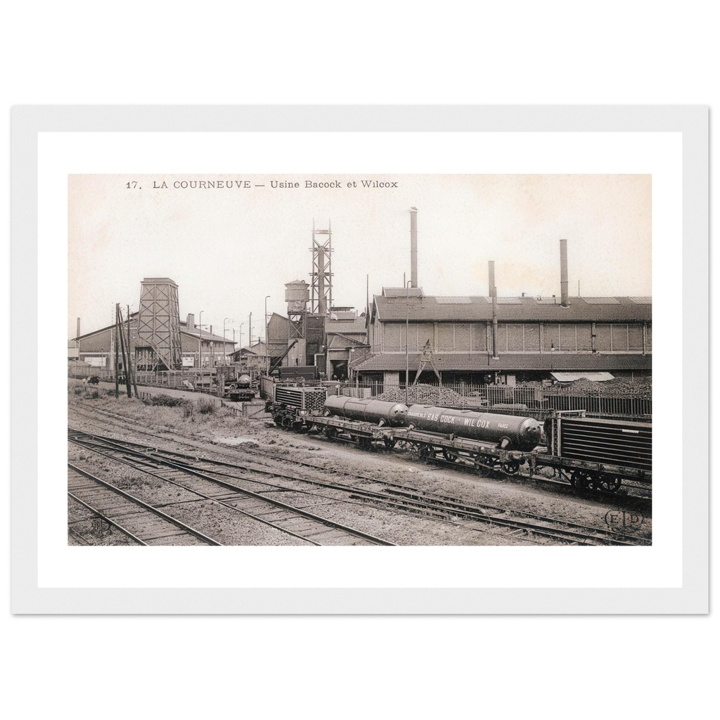 La Courneuve- Usine Bacock et Wilcox