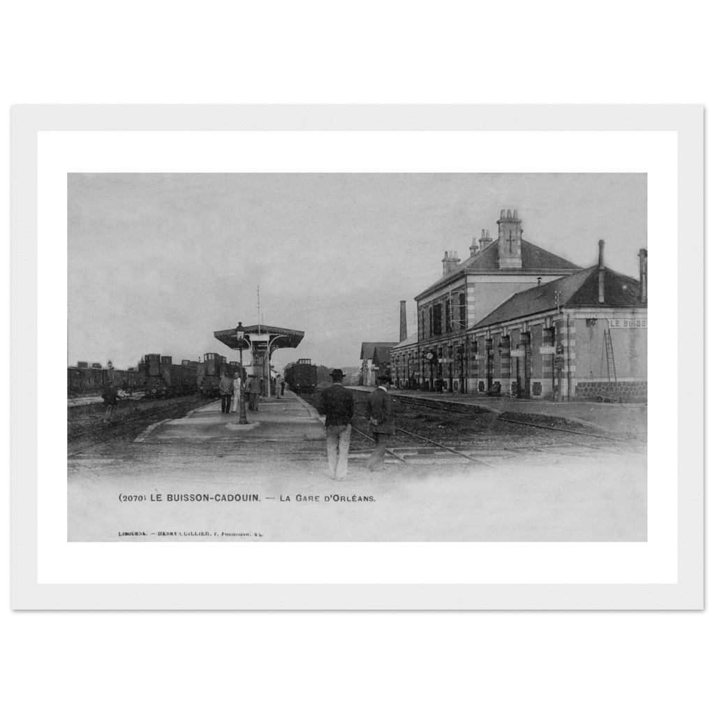 Le Buisson-de-Cadouin - La Gare d'Orleans