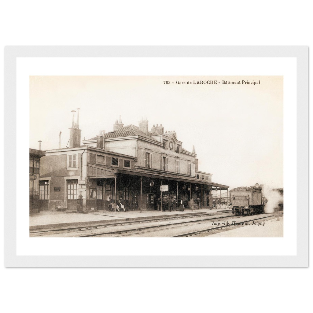Gare de Laroche Batiment Principale