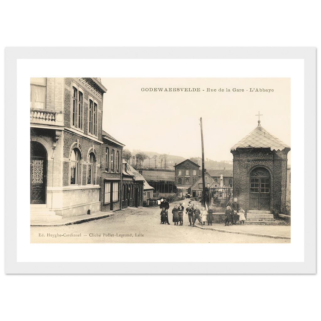 Godewaersvelde - Rue de la Gare- L'abbaye