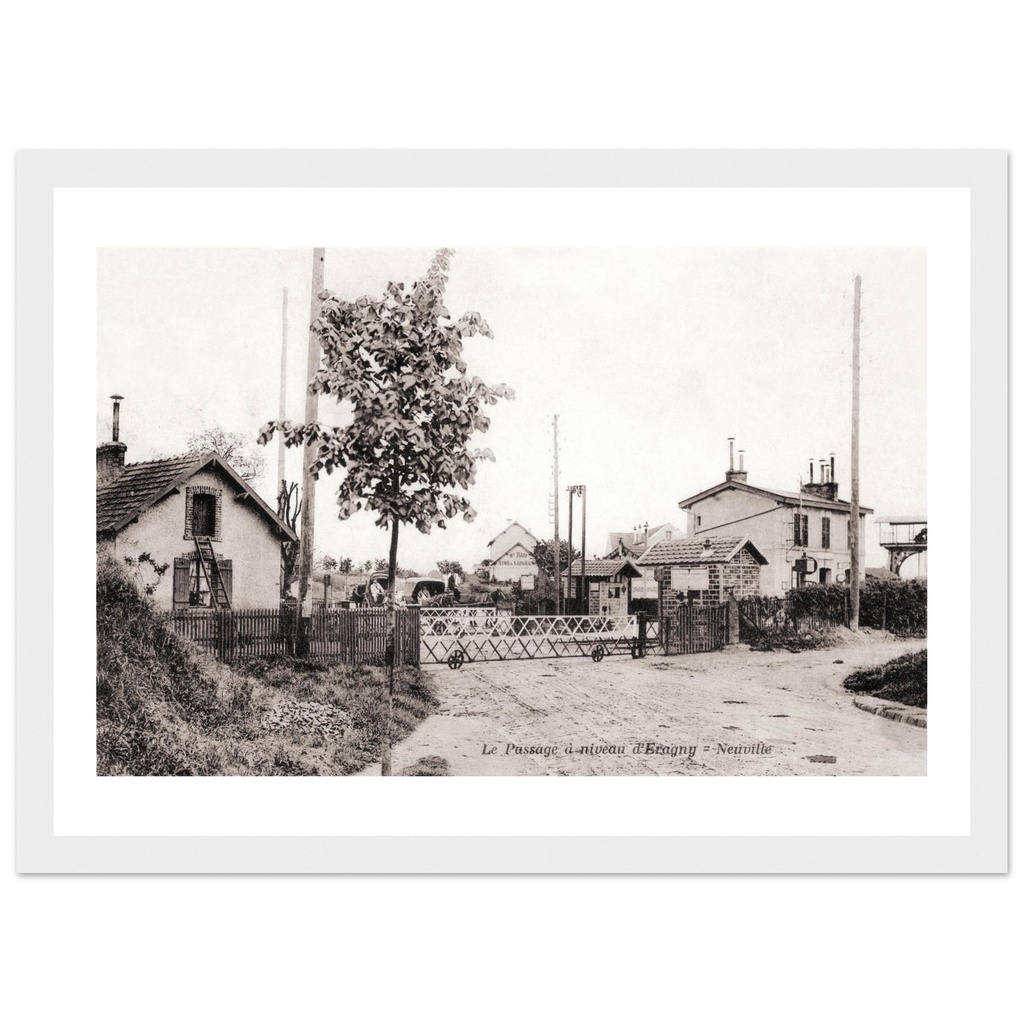Eragny Neuville - Passage à niveau
