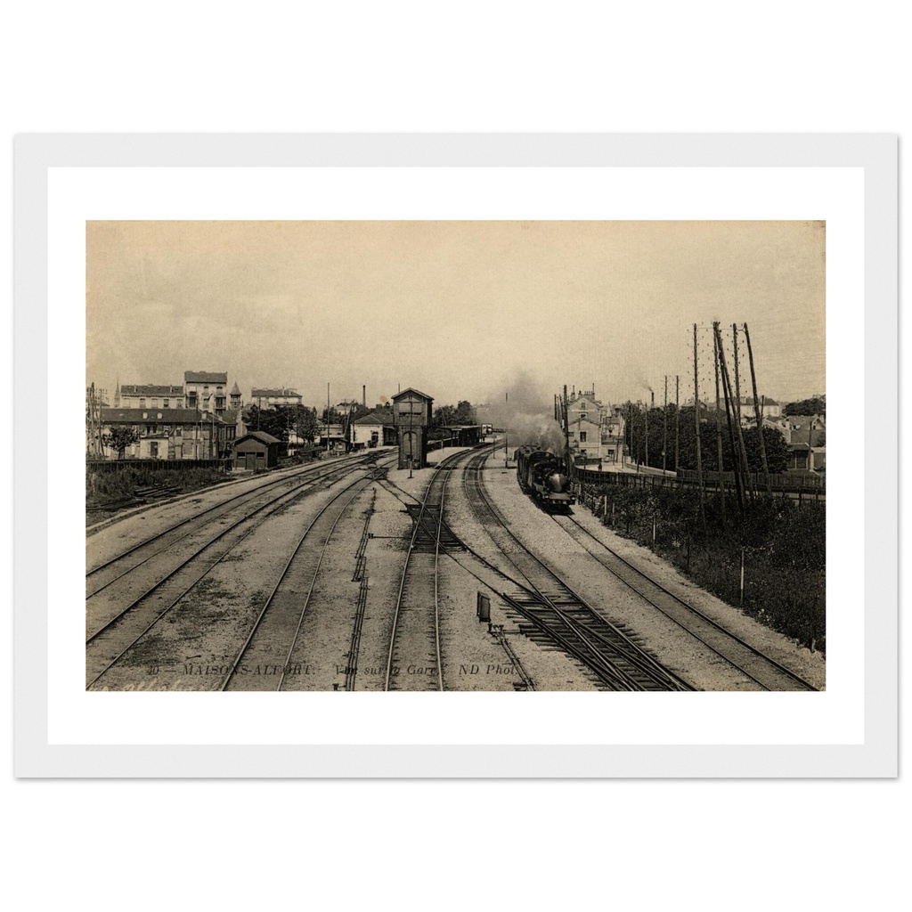 Maisons-Alfort - Vue sur la Gare