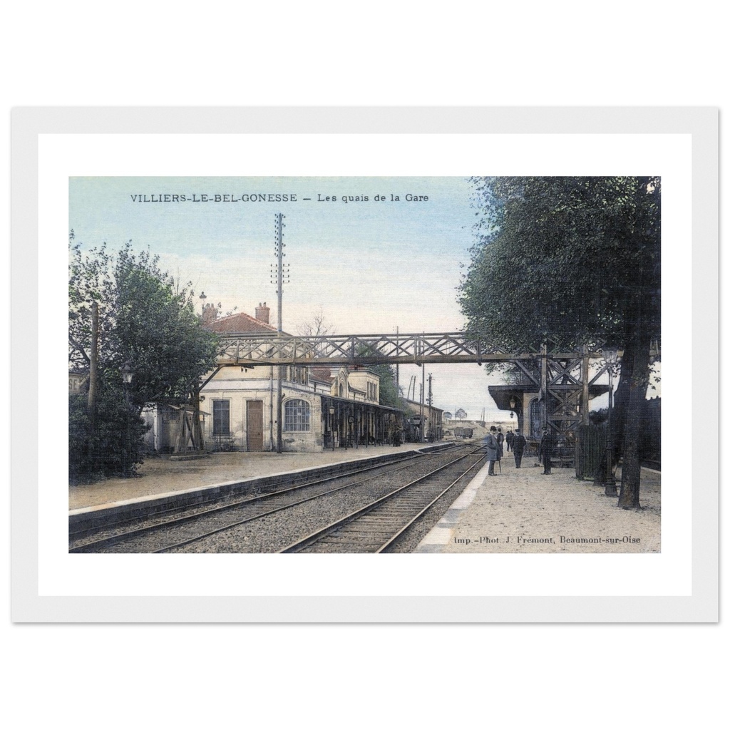 Villiers-Le-Bel-Gonsse - Les Quais de La Gare