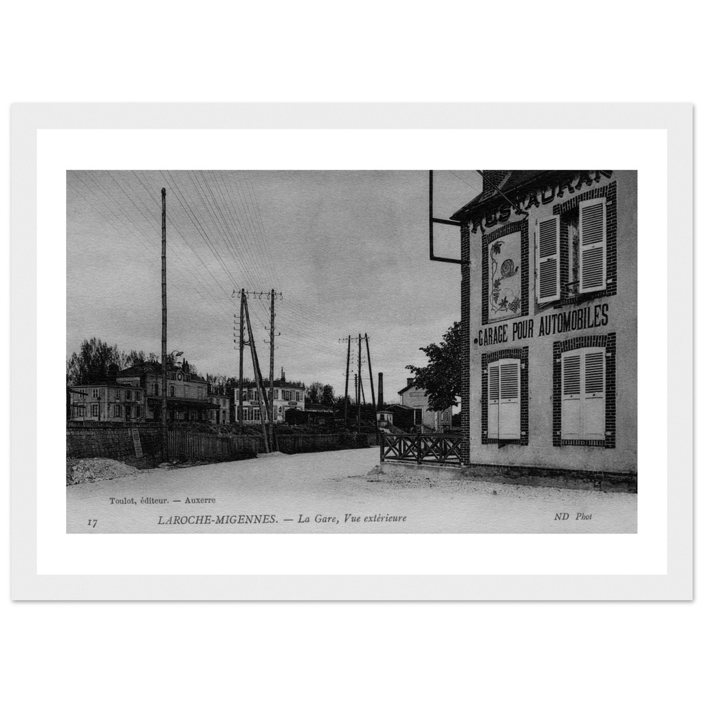 Laroche-Migennes - La gare (vue extérieure)