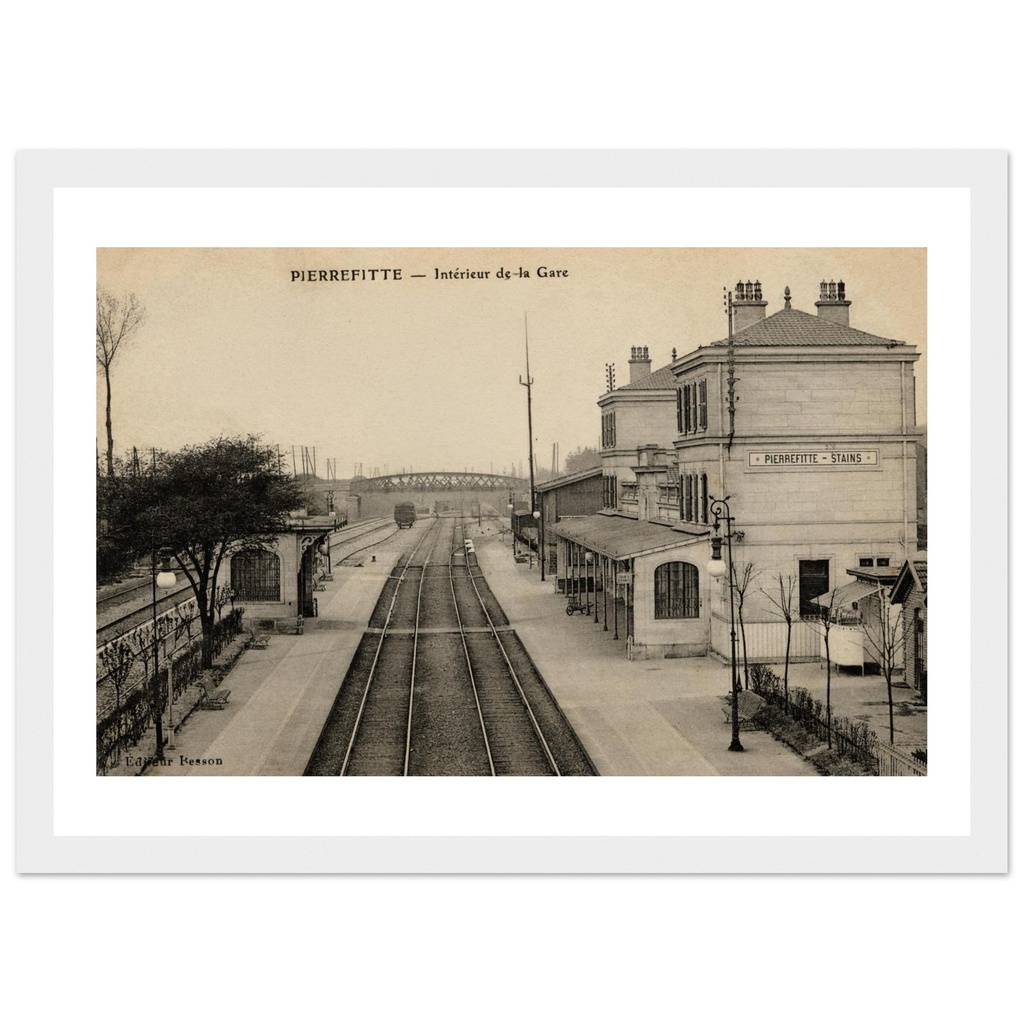 Pierrefitte - Interieur de la Gare