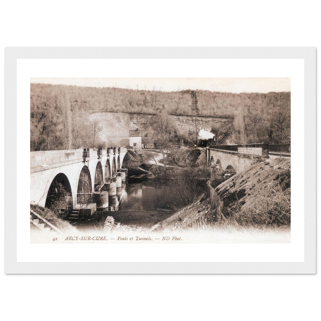 Arcy-sur-Cure - Ponts et tunnels