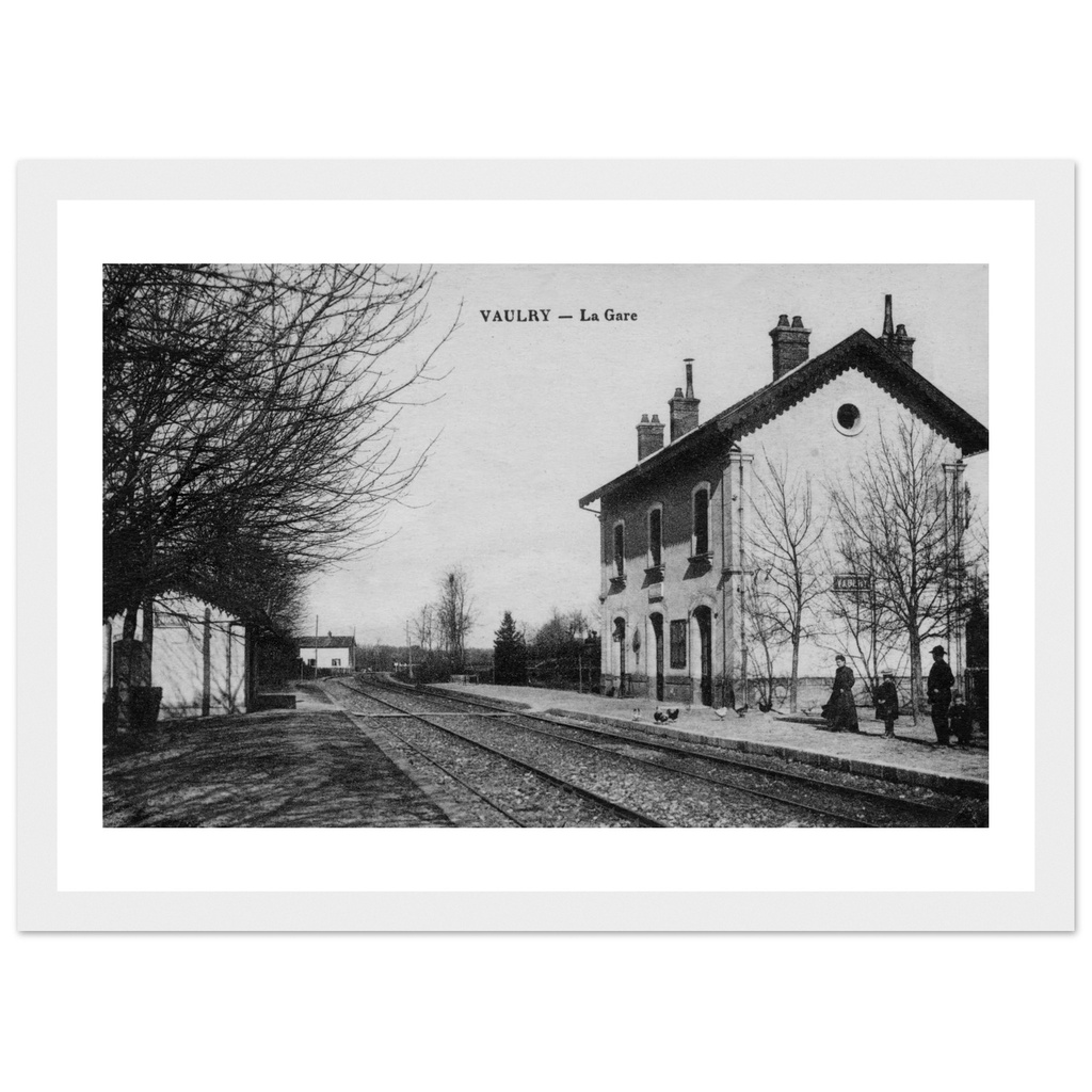Vaulry - La Gare