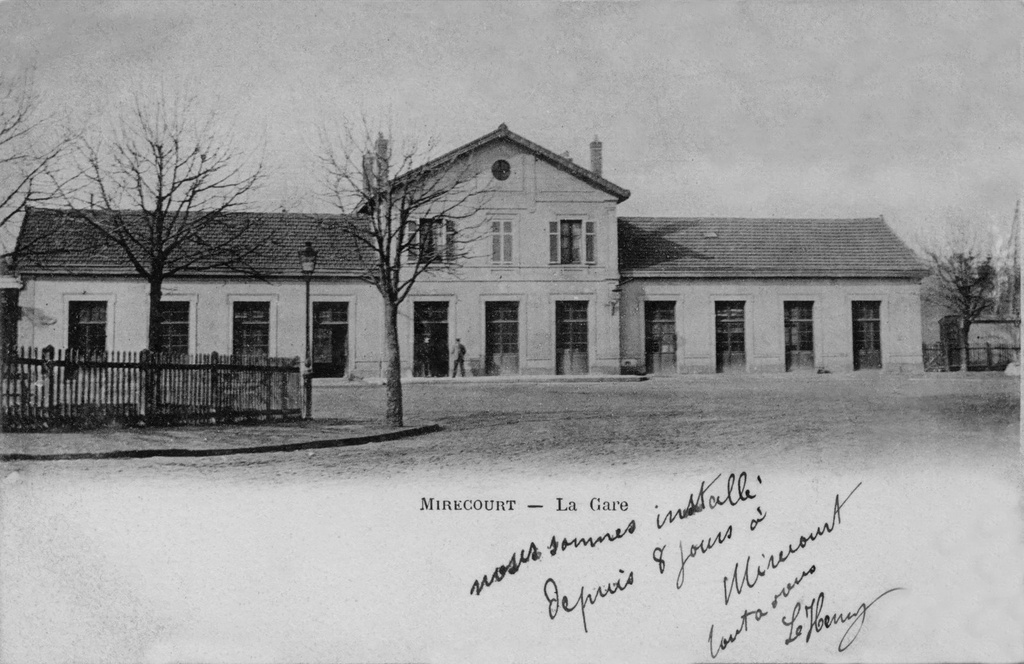 Mirecourt - La gare