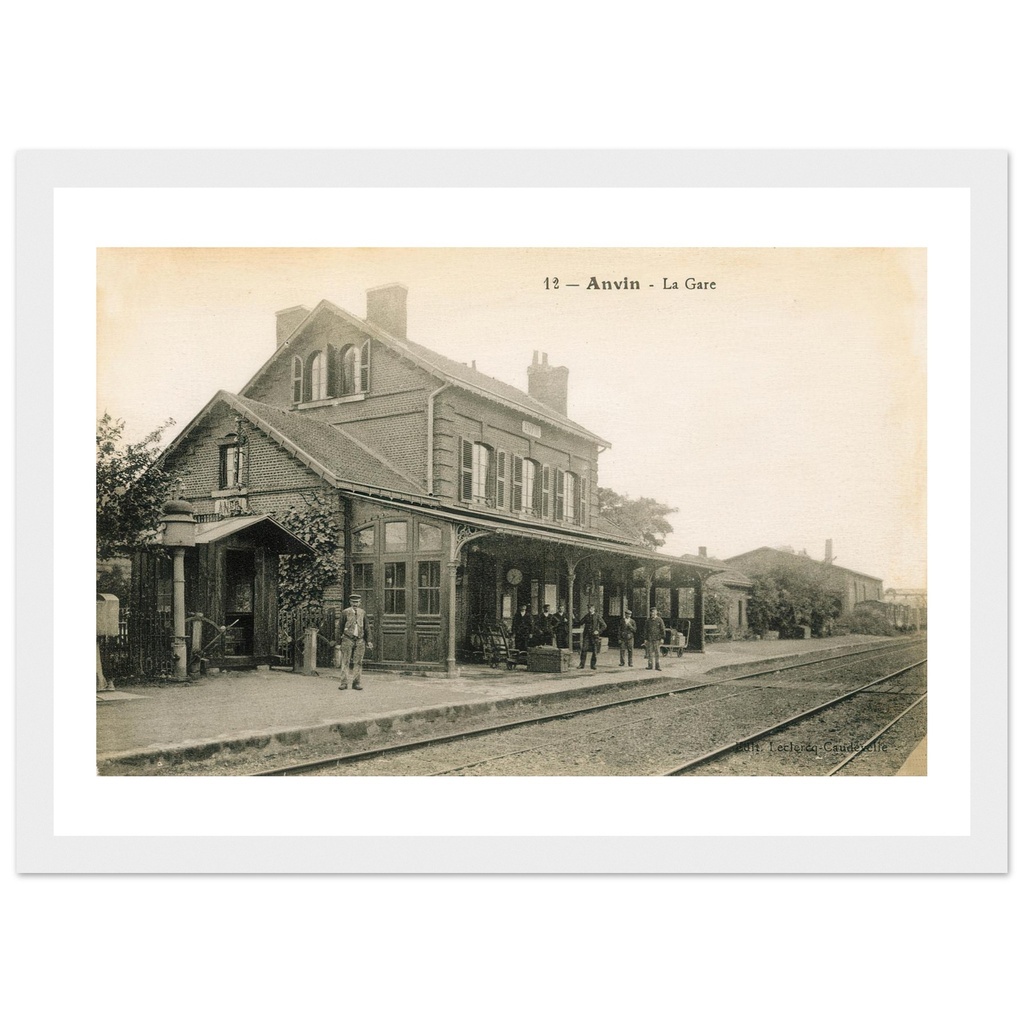 Anvin- La gare