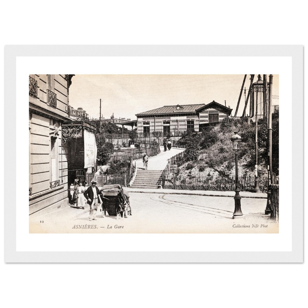 Asnières - la Gare
