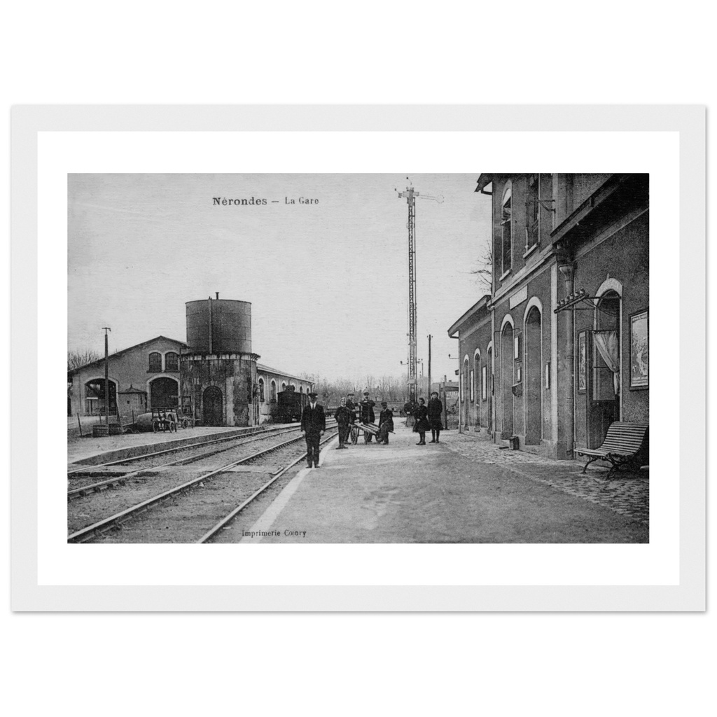 Neronde - Loire - Rhone Alpes - France  La Gare
