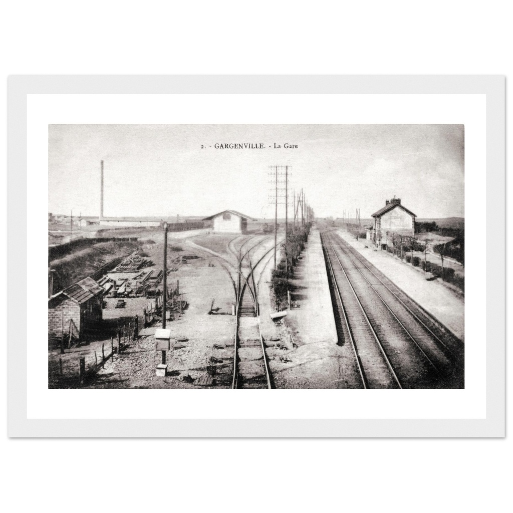 Gargenville - La gare