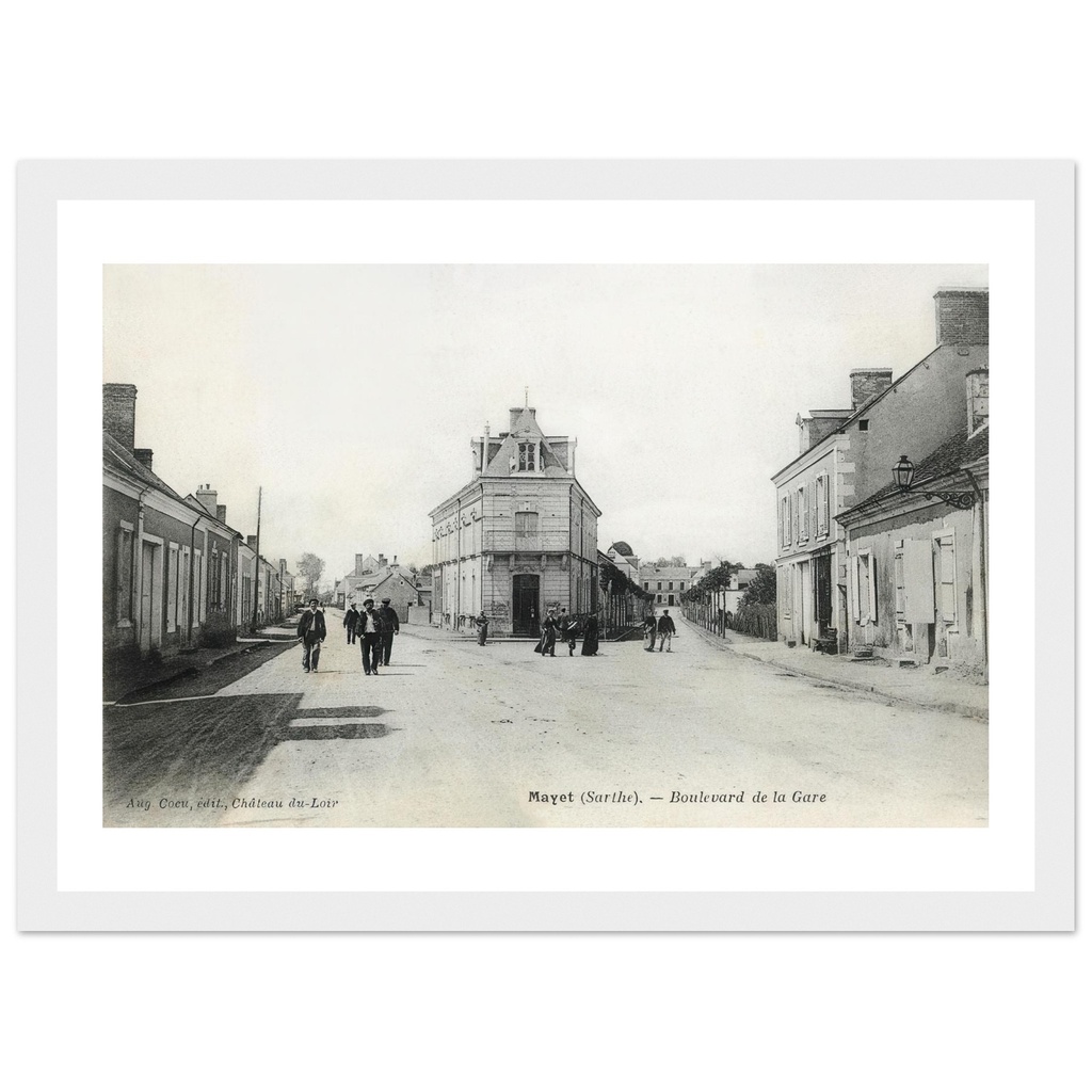 Mayet (Sarthe) - Boulevard de la Gare