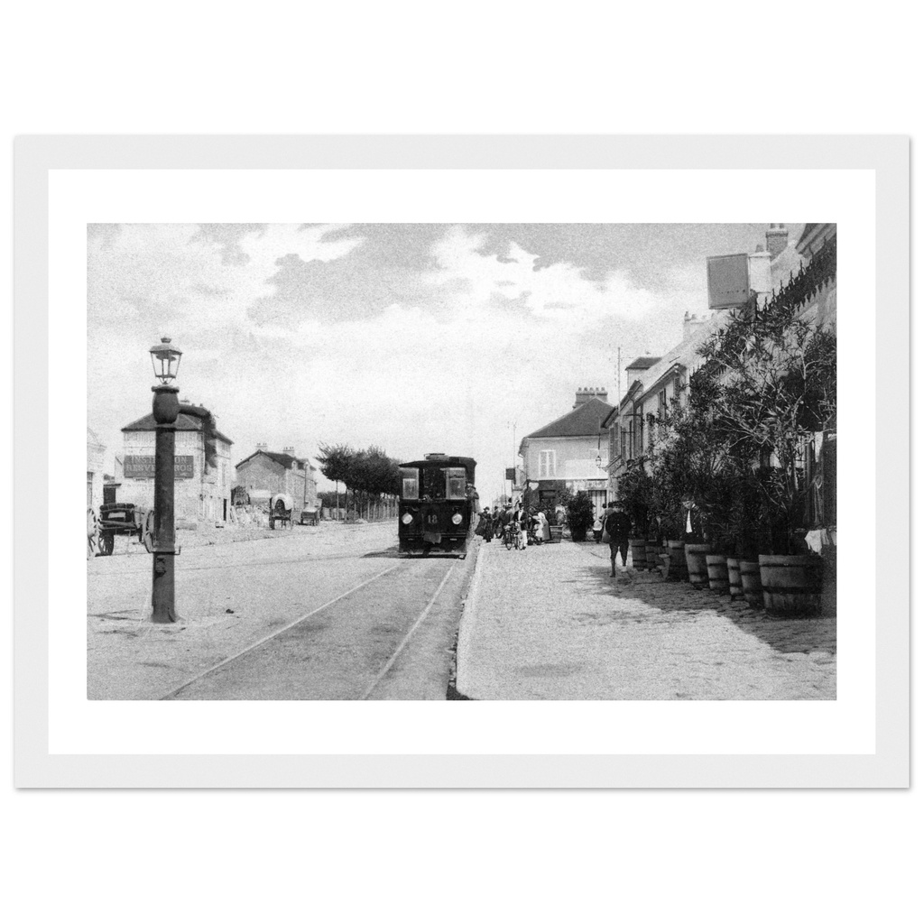 Montlhéry - arrivée du tramway