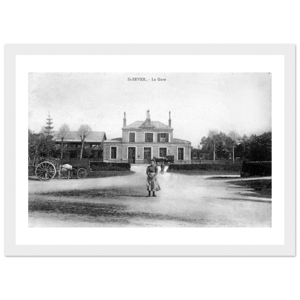 Saint-Sever - La Gare