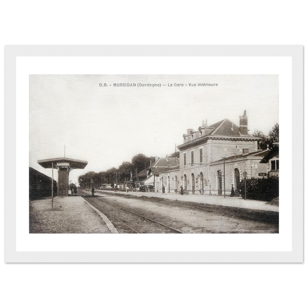 Mussidan - La Gare - Vue Intérieure