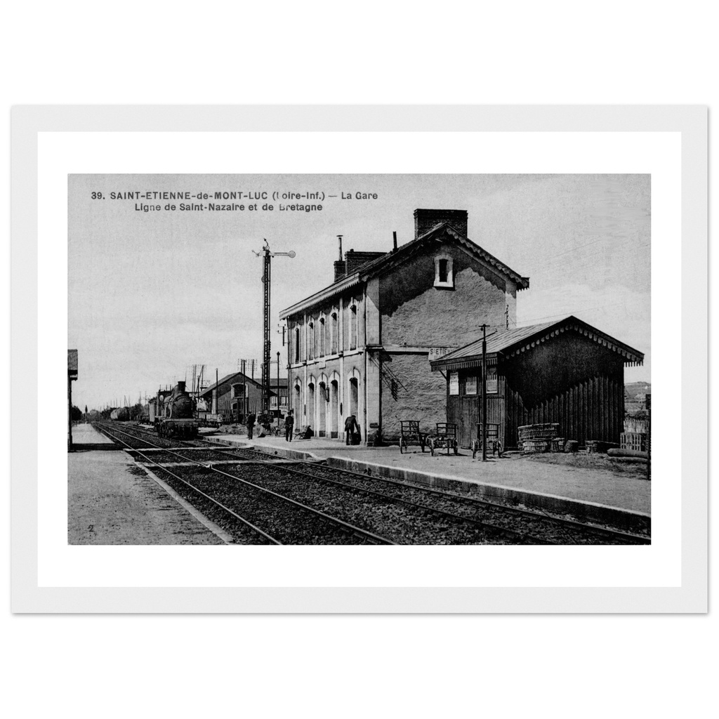 Saint-Étienne-de-Montluc - La Gare - Ligne de St Nazaire et de Bretagne