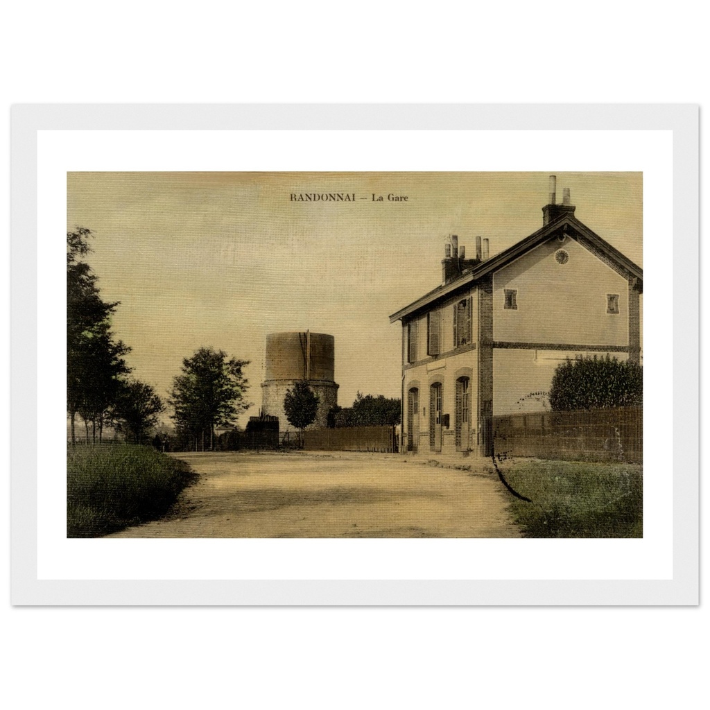 Randonnai - la Gare