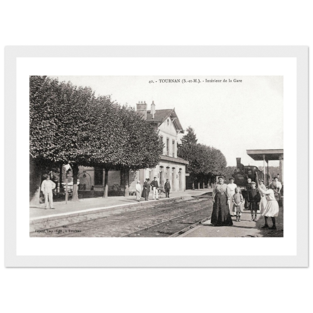Tournan (S et M) - Interieur de la gare