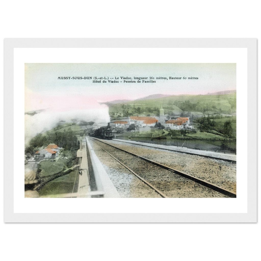 Mussy-sous-Dun - Le viaduc