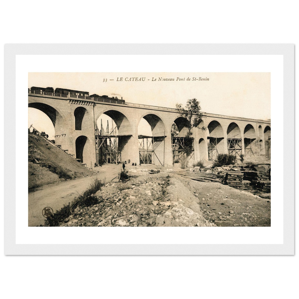 Le Cateau- Le nouveau pont de St Benin