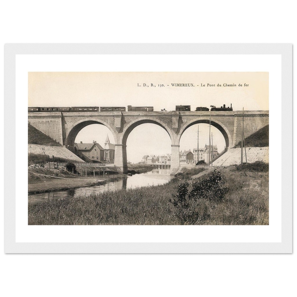Wimereux - Le pont du Chemin de Fer