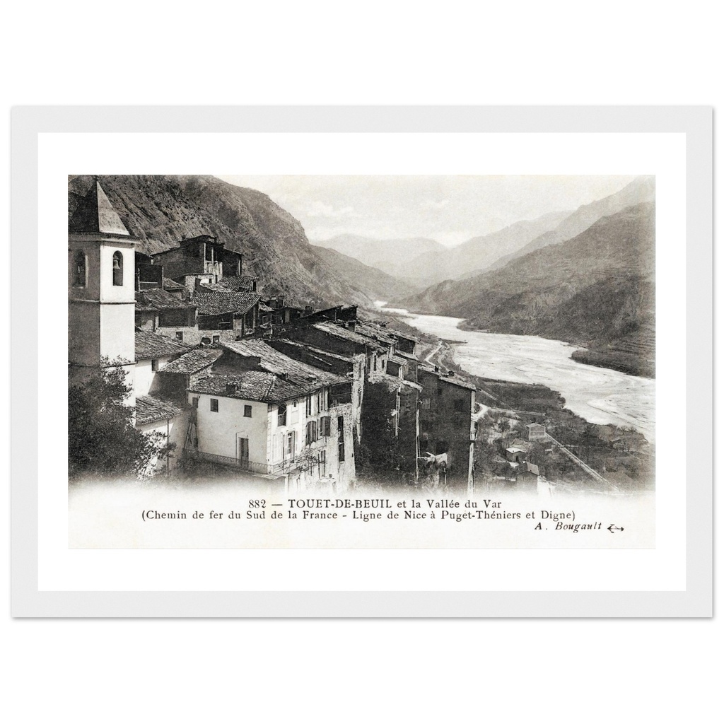Touet de Beuil et la Vallee du Var