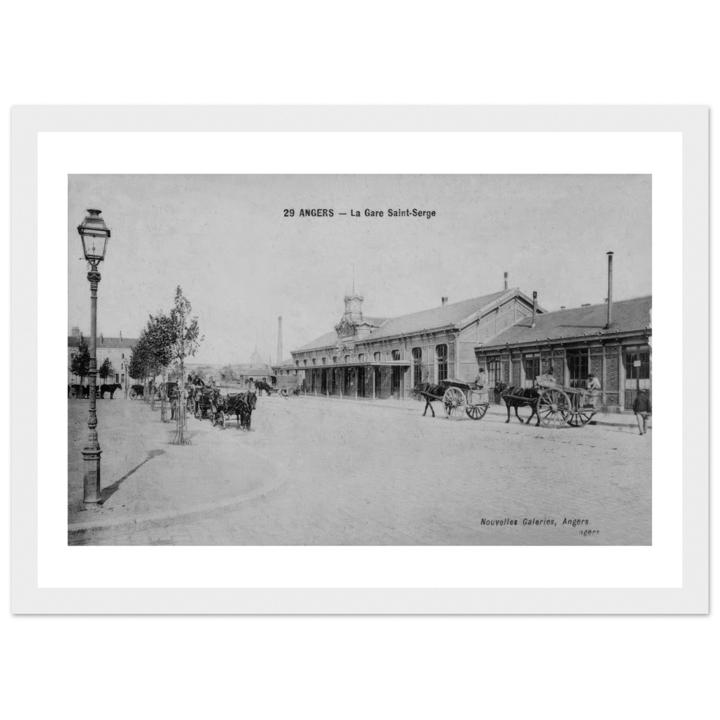 Angers - La gare St Serge