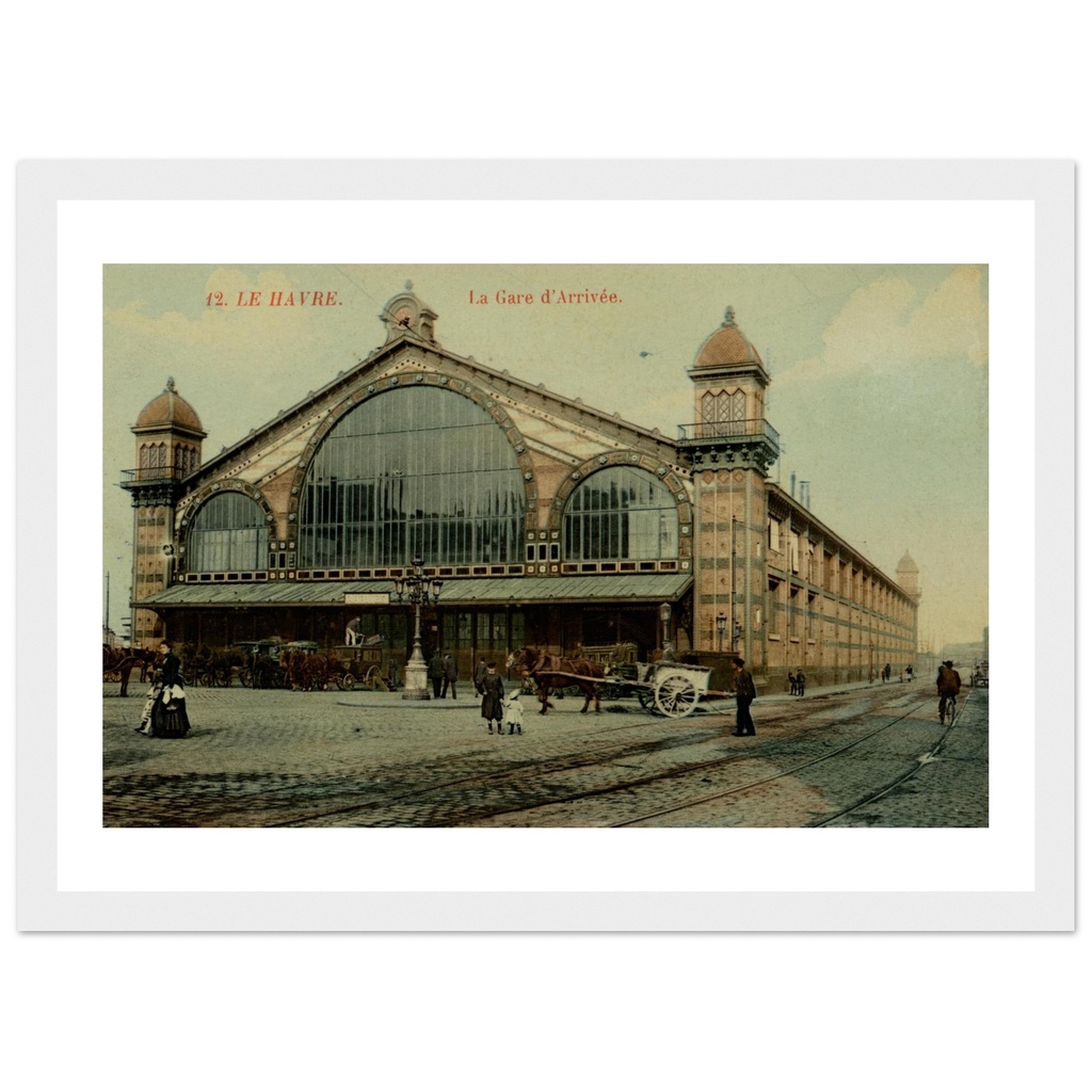 Le Havre - La Gare d'arrivée