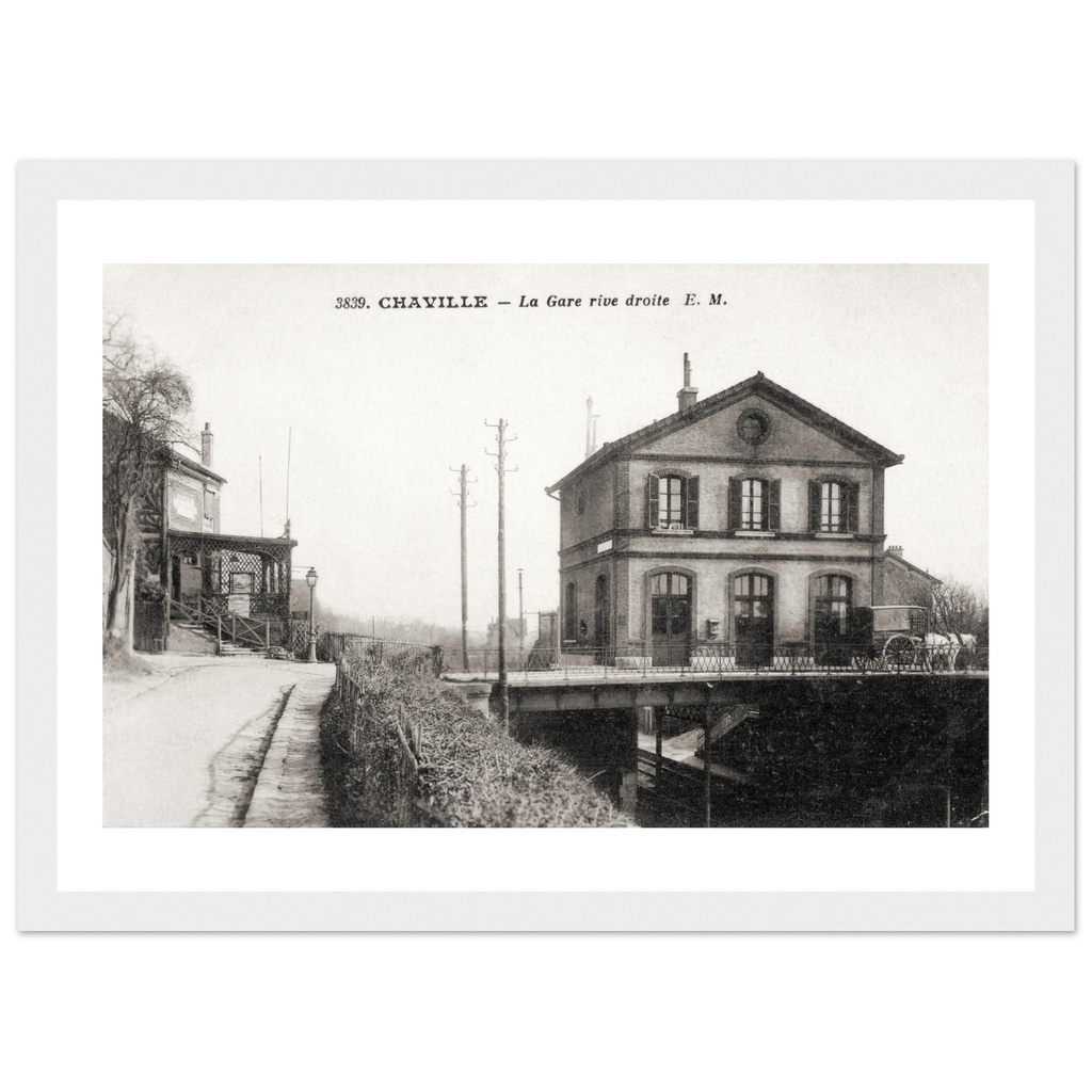 Chaville - La gare rive droite