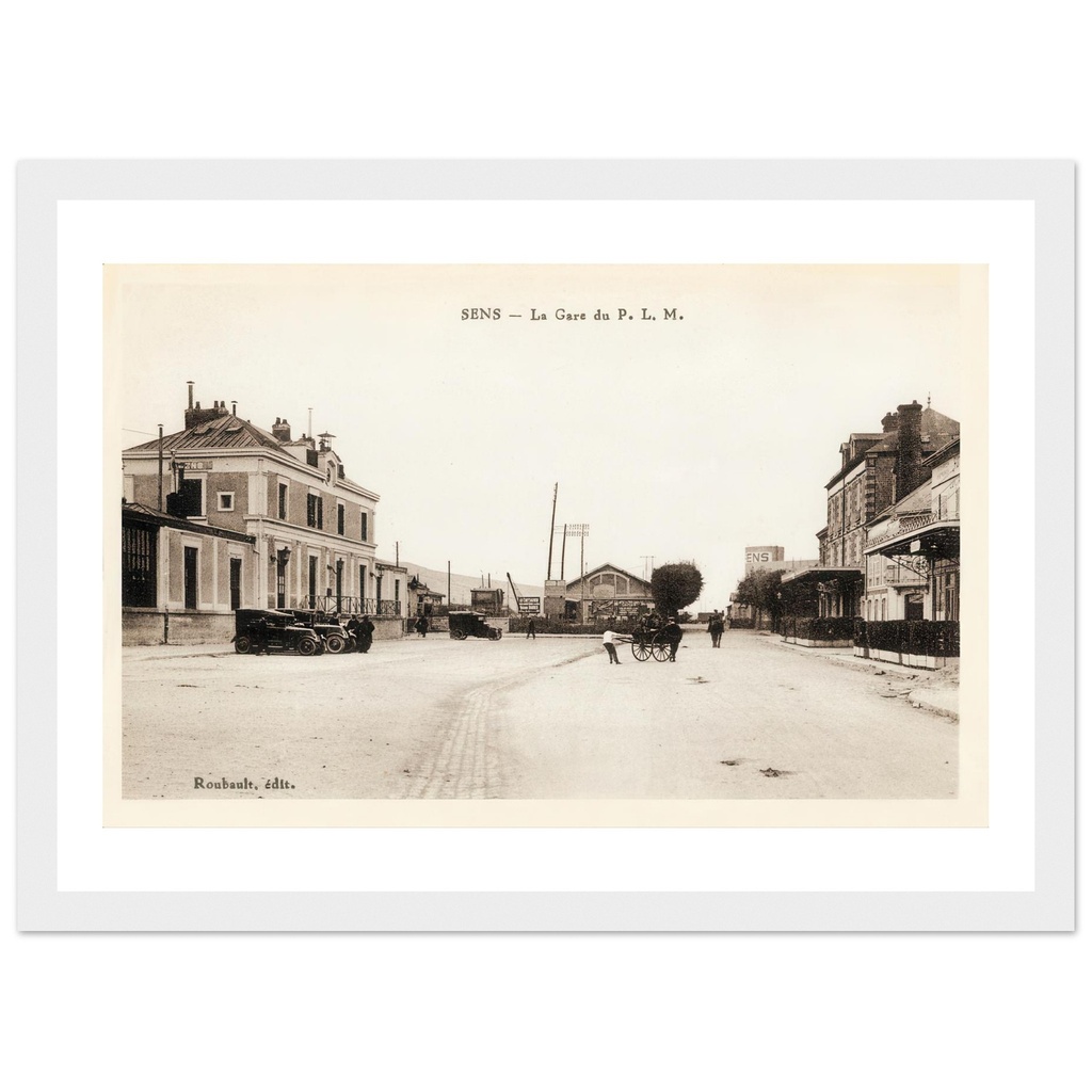 Sens - La gare du P.L.M