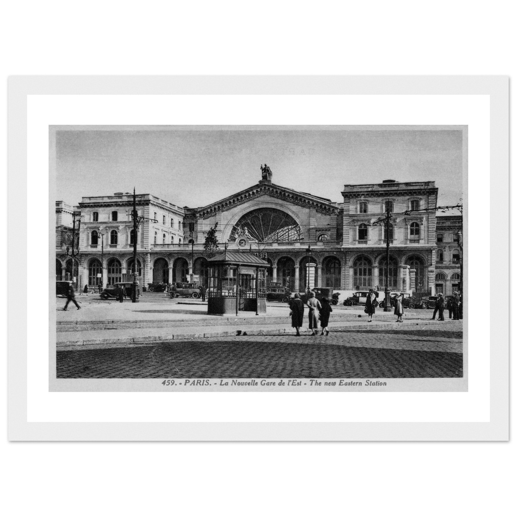 Paris - La gare de L'est