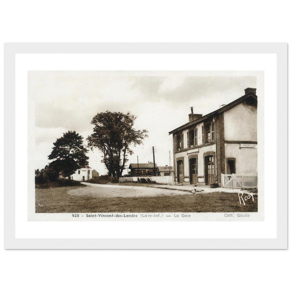 Saint-Vincent-des-Landes (loire inferieure) - La Gare
