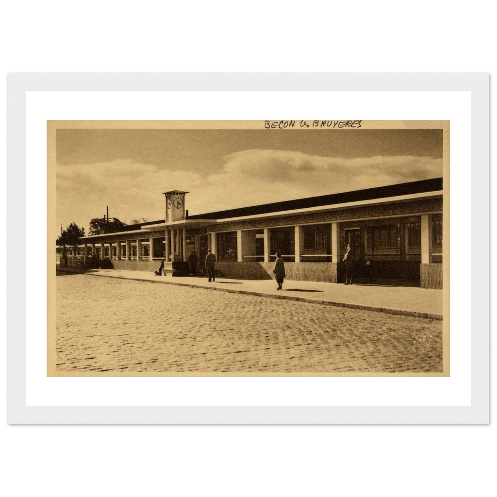Becon les Bruyeres - la Gare