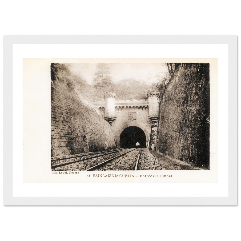 Saincaize-Le-Guetain - Entree du Tunnel
