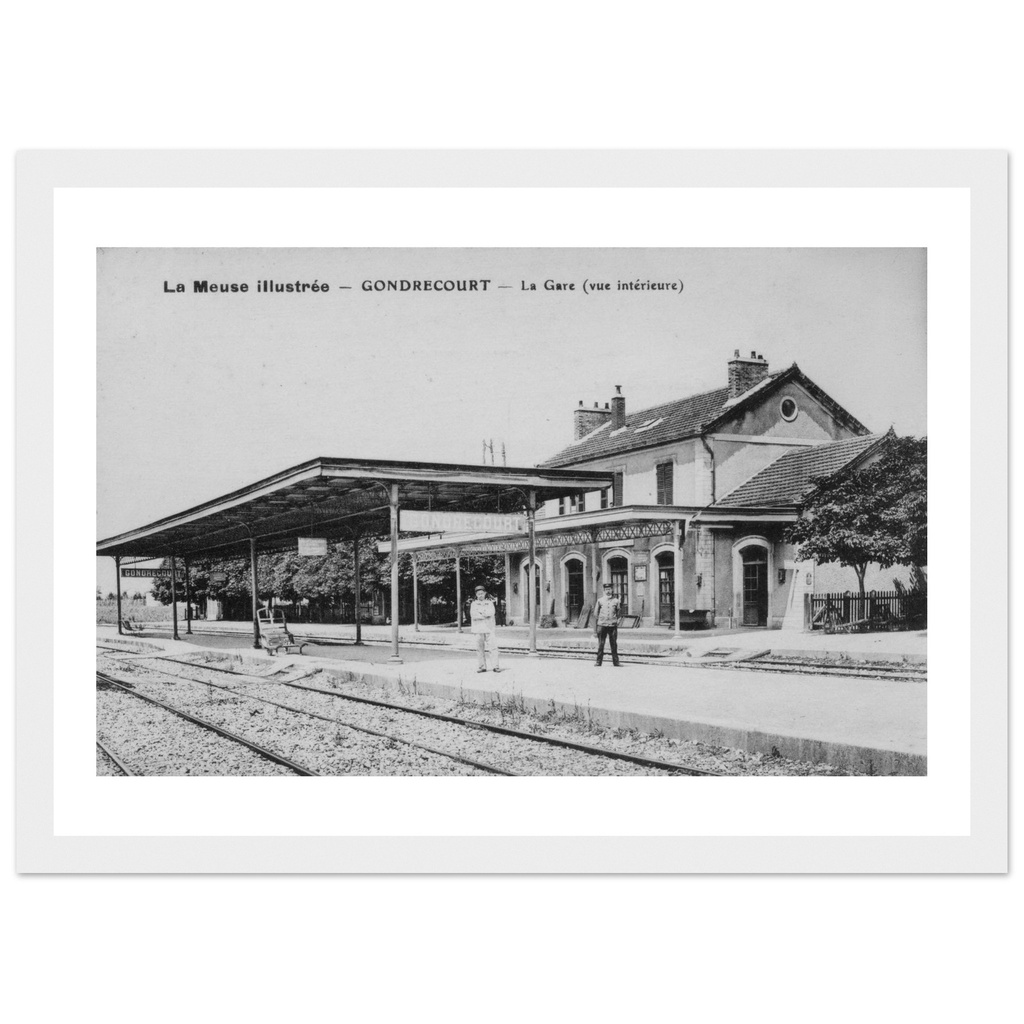 Gondrecourt - la Gare vue - interieure