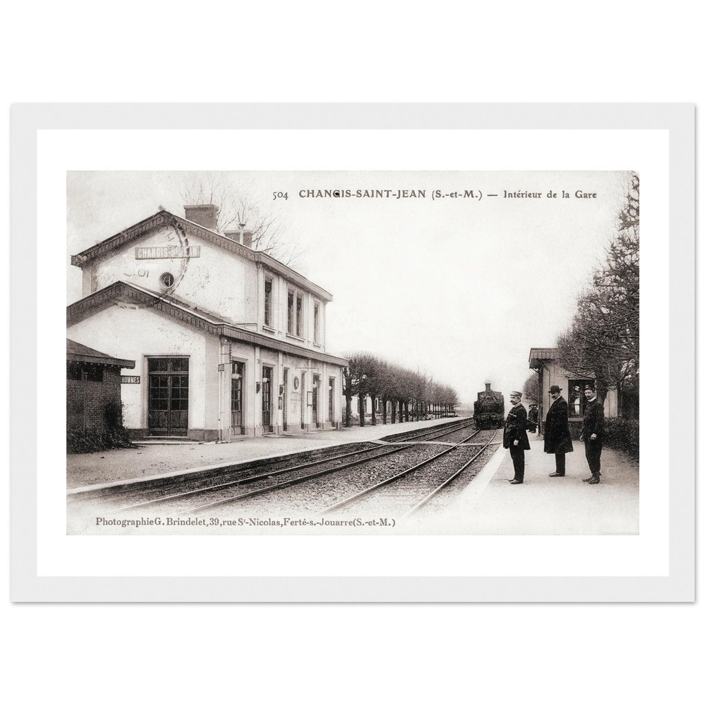 Changis-et-Saint-Jean - Intérieur de la Gare