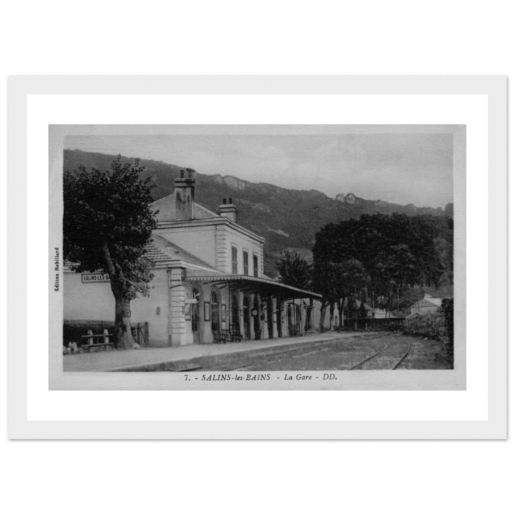 Salins les Bains - Jura - La Gare