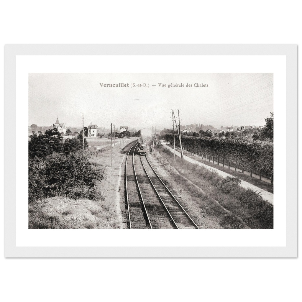 Vernouillet Verneuil - Vue générale des chalets