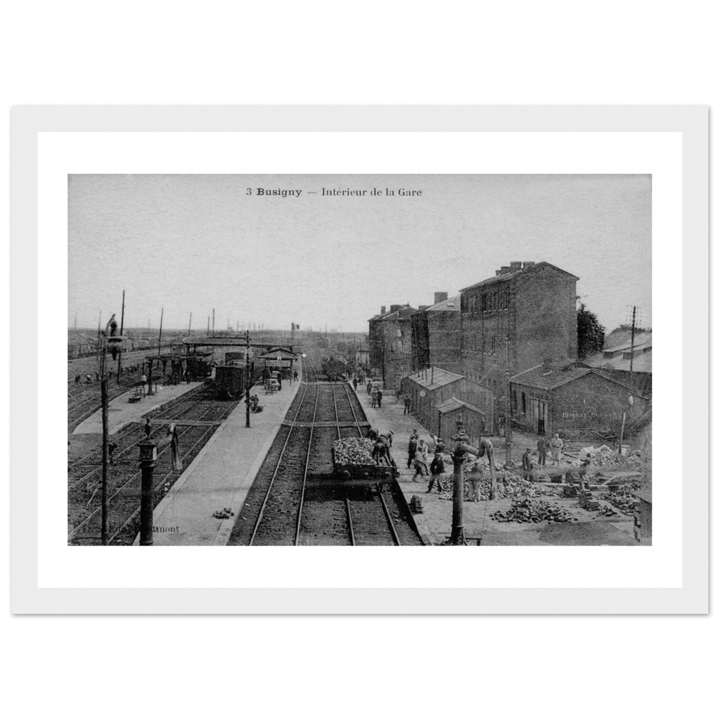 Busigny - Interieure de la gare