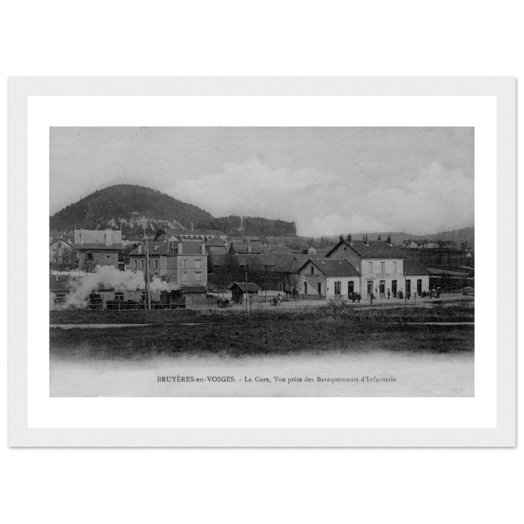 Bruyere en Vosges - La Gare