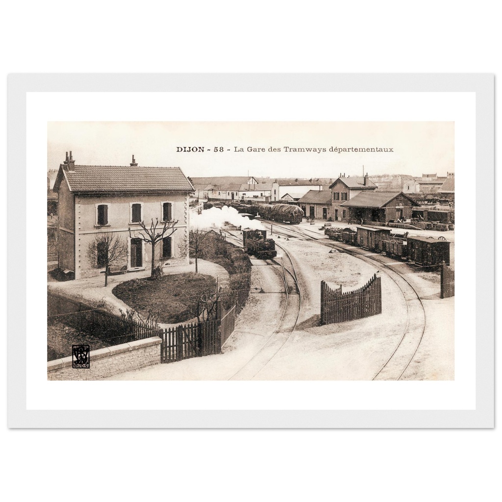 Dijon - La gare des tramways départementaux