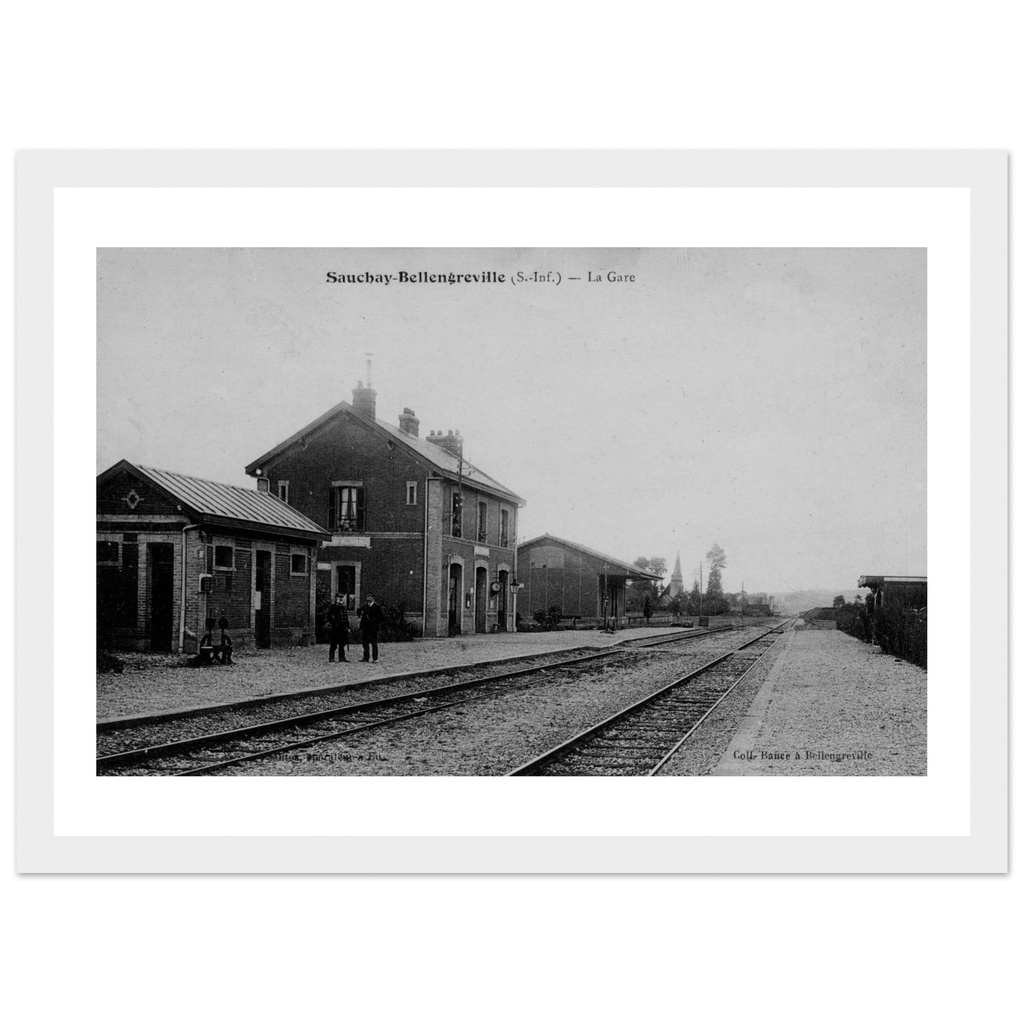 Sauchay - La gare de Sauchay Bellengreville