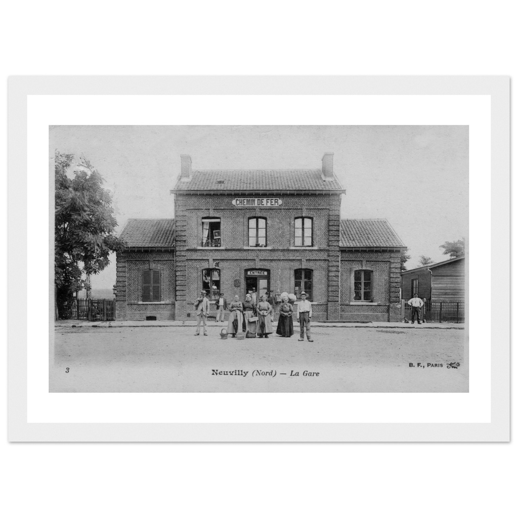 Neuvilly - Interieur de la Gare