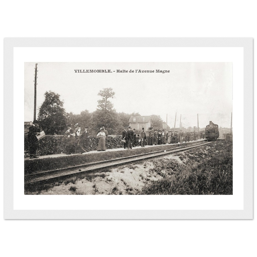 Villemomble - Halte de l Avenue Magne