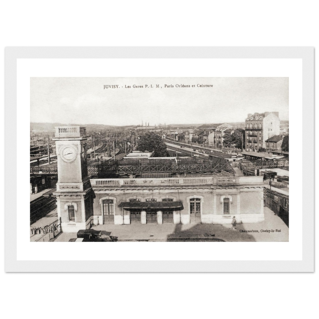 Juvisy - Les Gares PLM, Paris-Orléans et ceinture