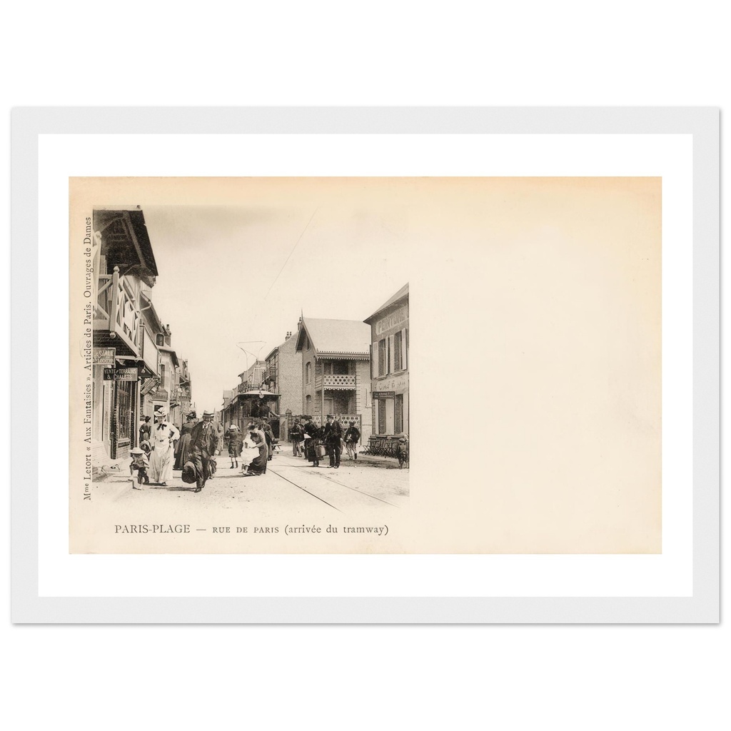 Paris-Plage - rue de Paris (arrivee du tramway)