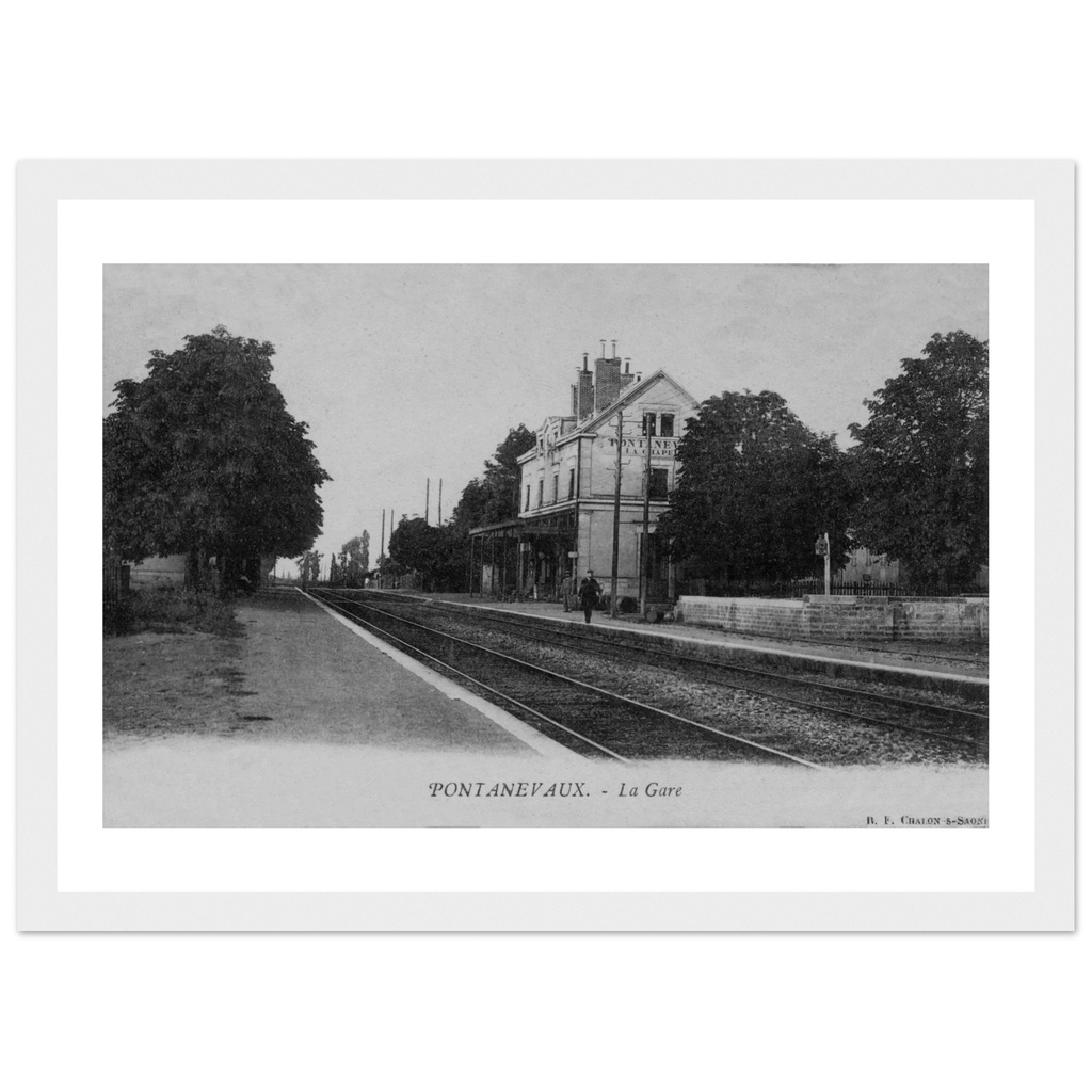 Pontanevaux - La Gare