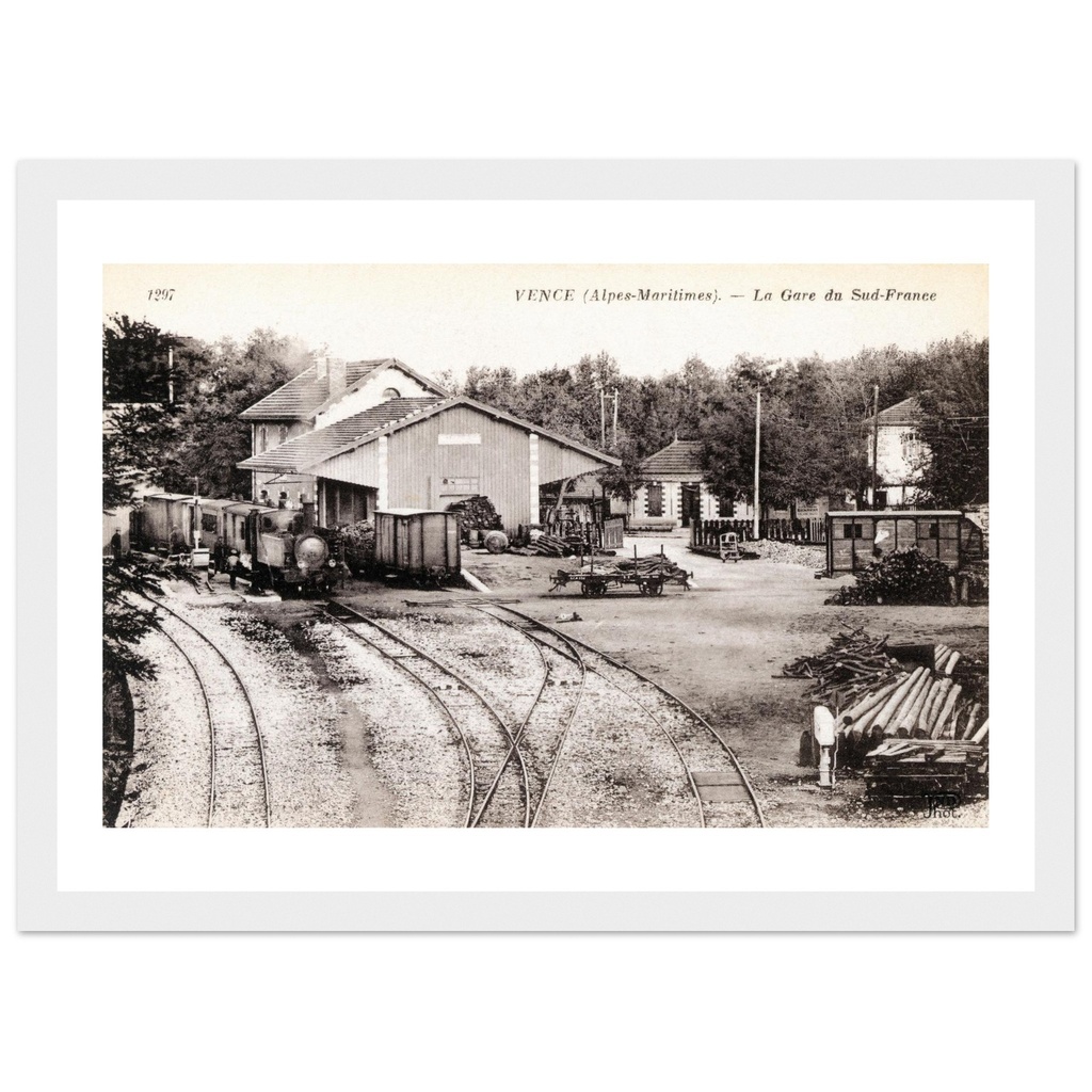Vence - La Gare du sud
